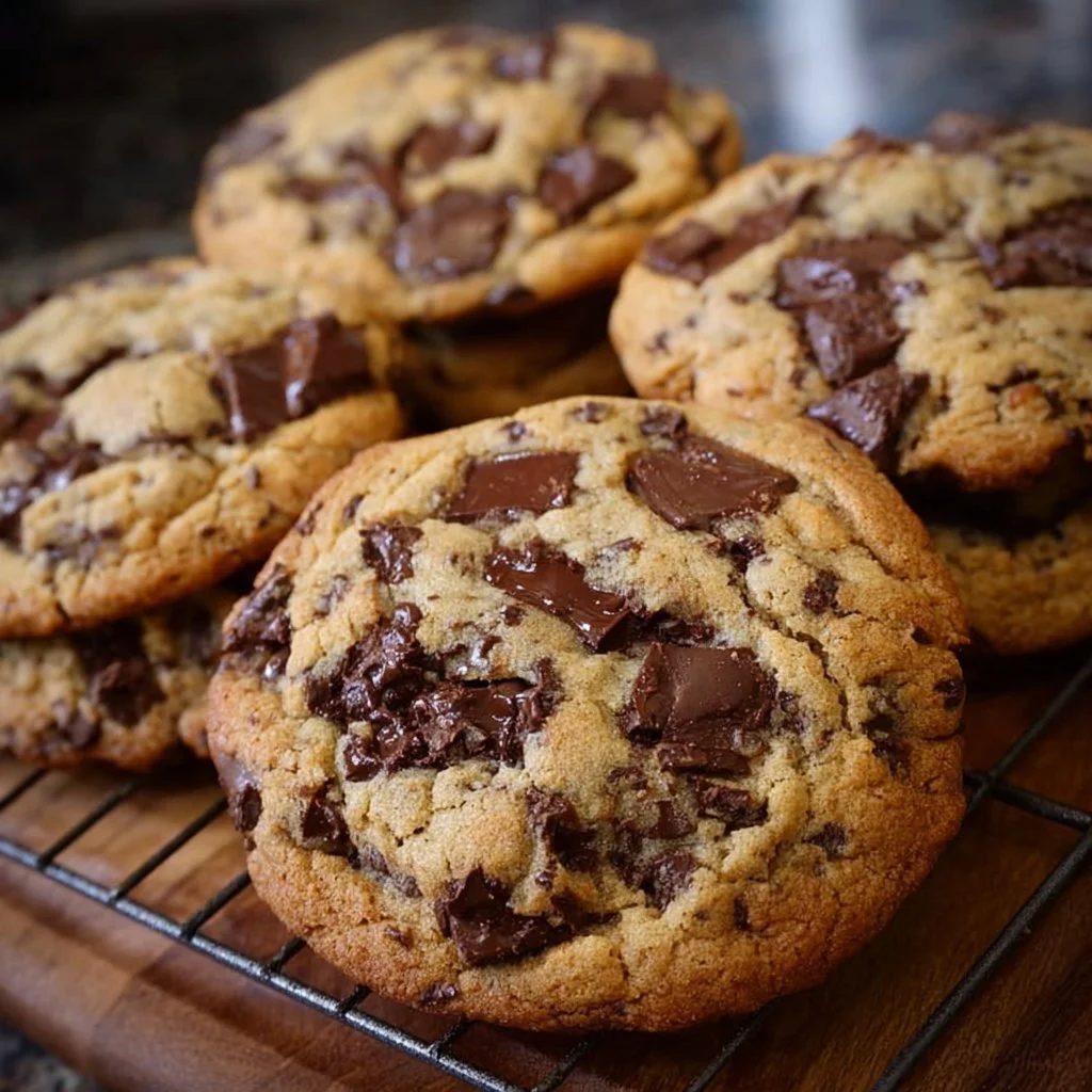 Best Thick & Gooey Chocolate Chip Cookies | Soft, Chewy Bakery-Style