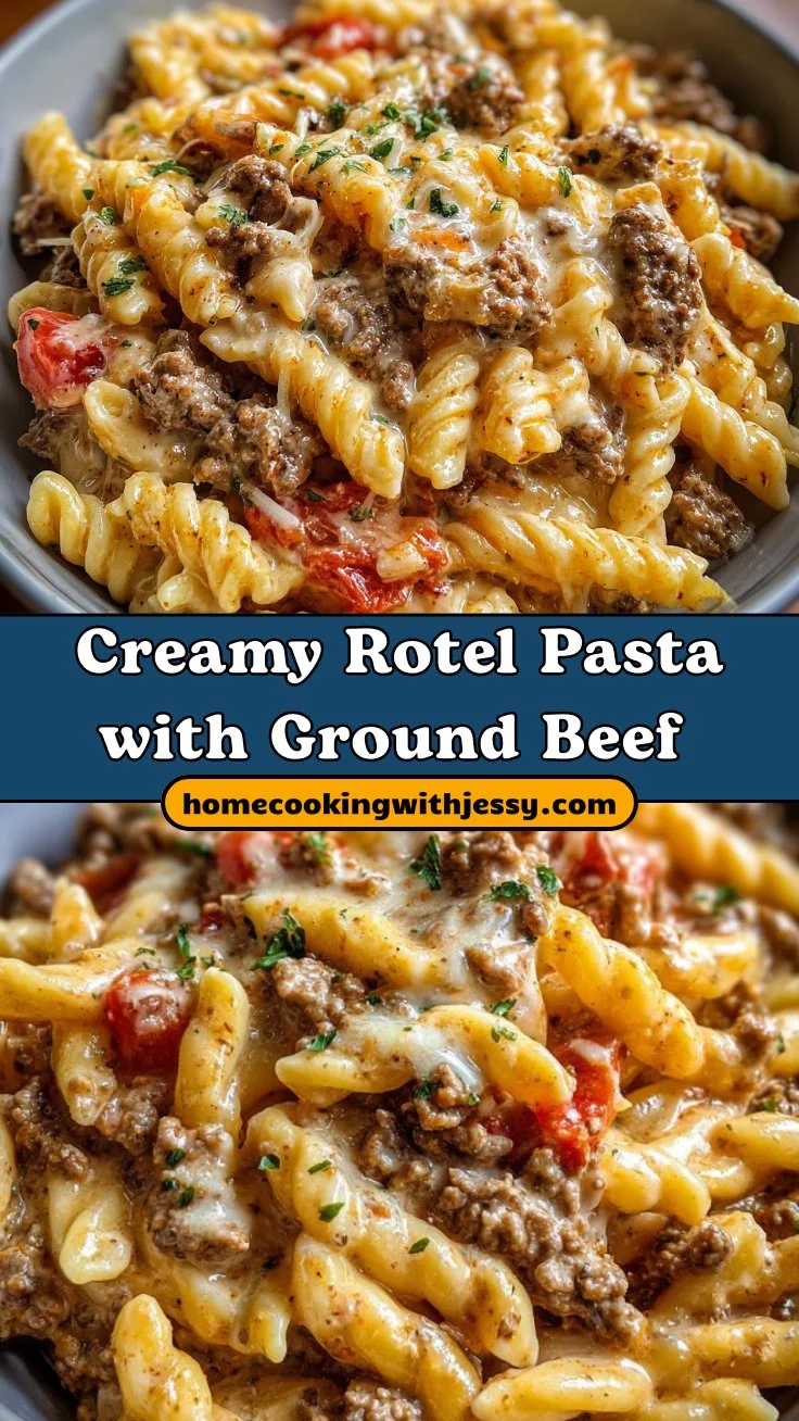 Creamy Rotel Pasta with Ground Beef for Cozy Weeknight Dinners