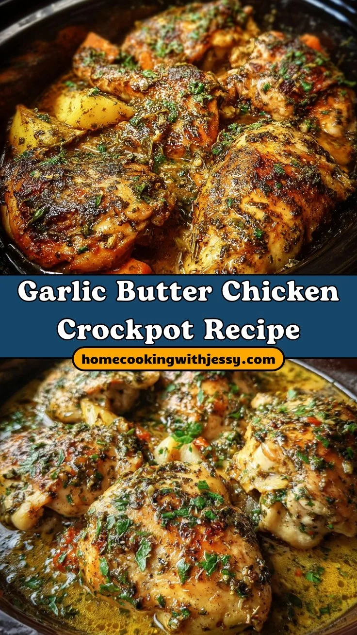 Garlic Butter Chicken Crockpot Recipe: 6-Hour Magic for Tender Bliss 2 Garlic Butter Chicken Crockpot Recipe: 6-Hour Magic for Tender Bliss