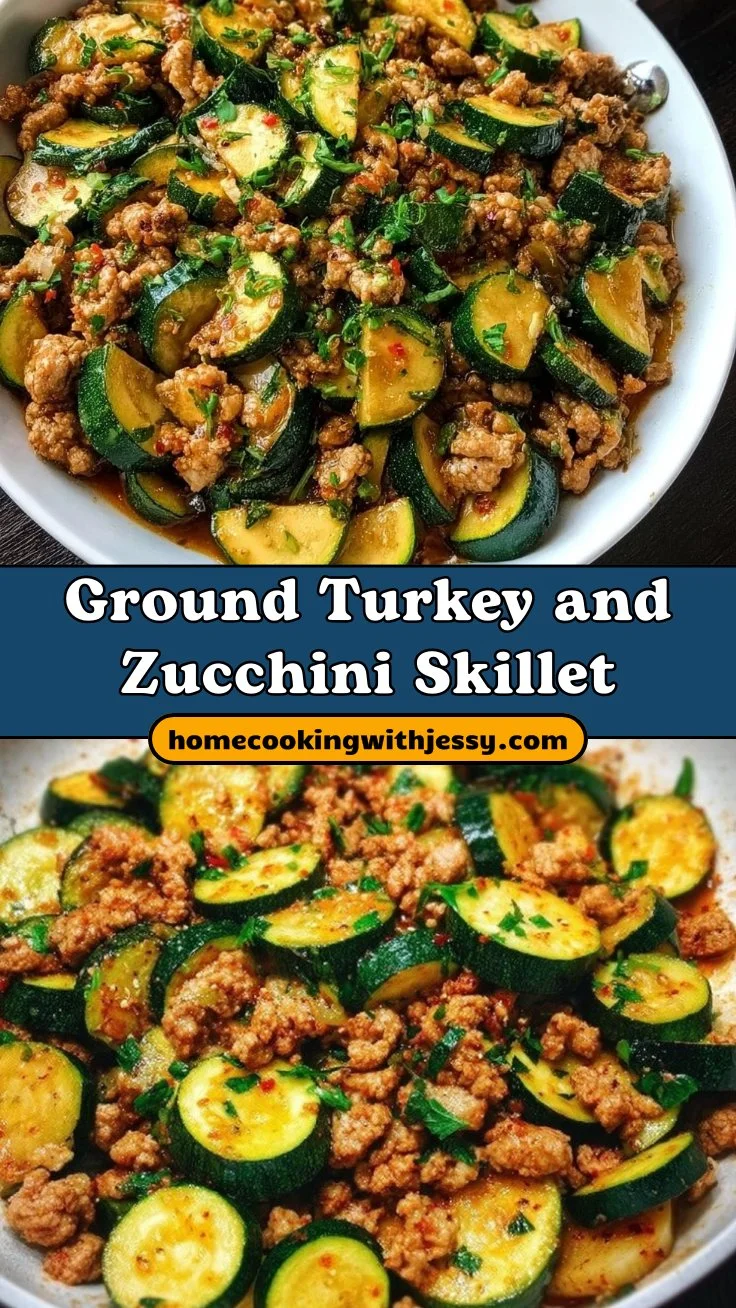 Ground Turkey and Zucchini Skillet