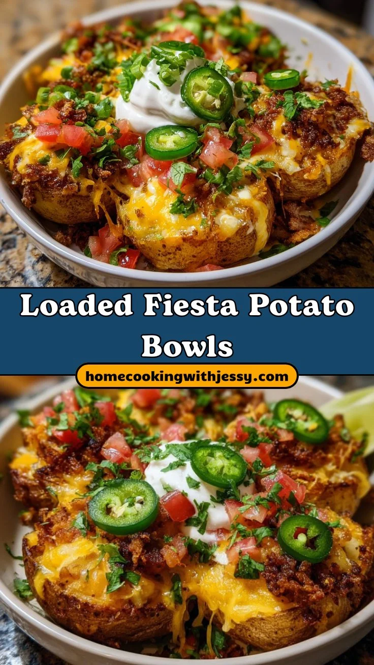 Loaded Fiesta Potato Bowls: Crispy & Cheesy Dinner Fun 2 Loaded Fiesta Potato Bowls: Crispy & Cheesy Dinner Fun