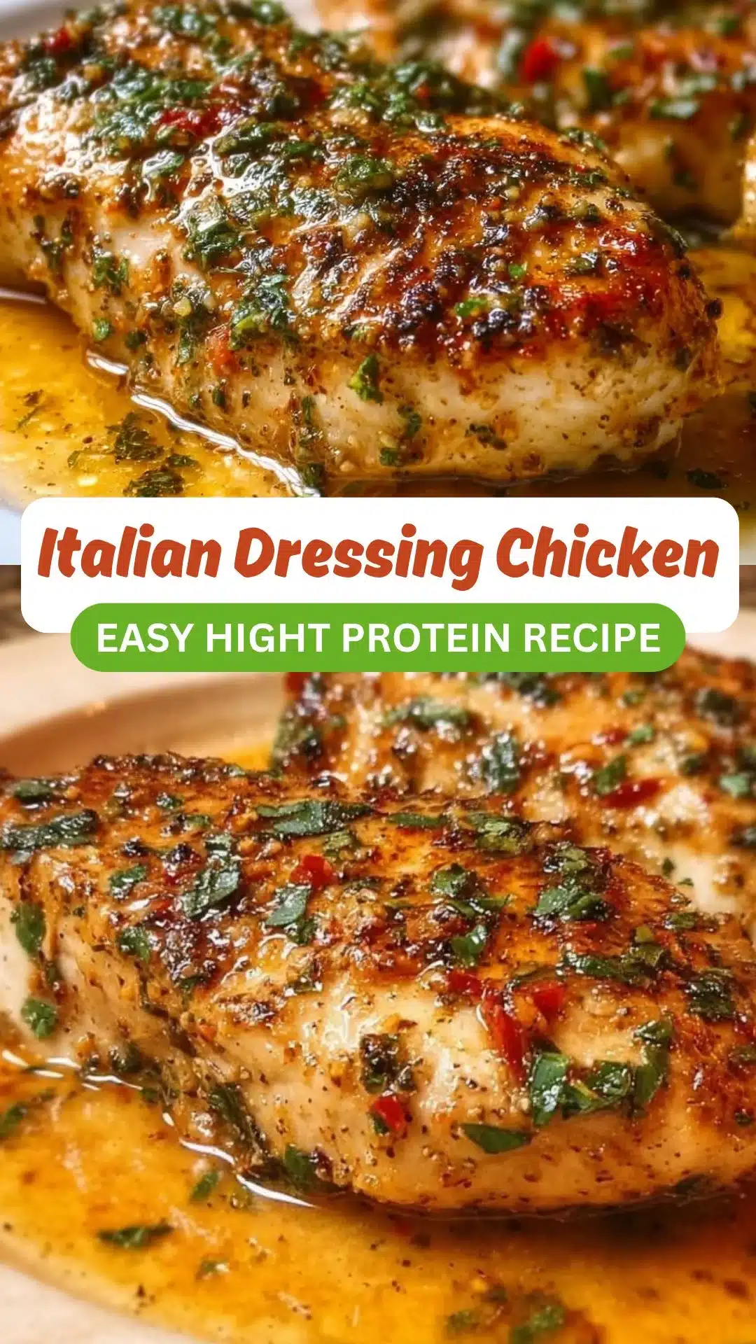 Amazing Italian Dressing Chicken