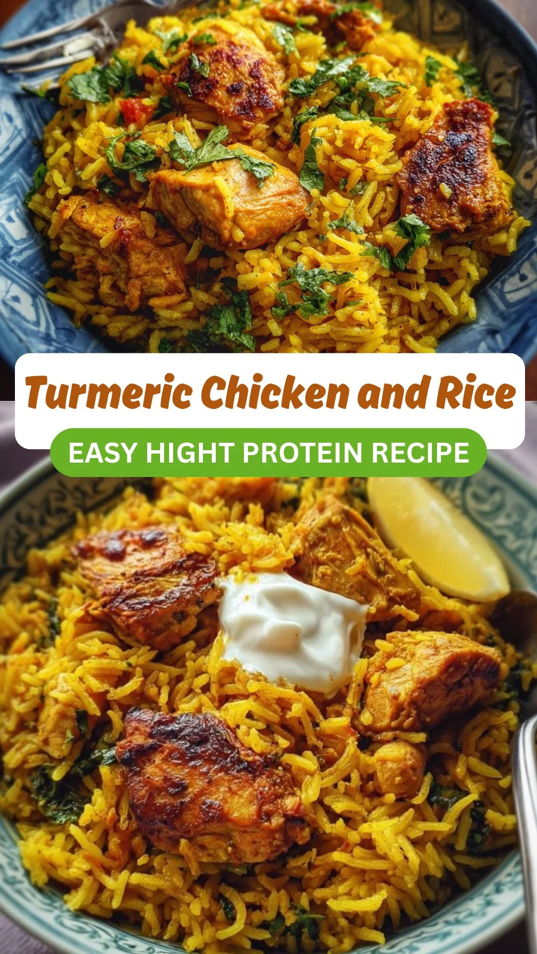 Anti-Inflammatory Turmeric Chicken & Rice