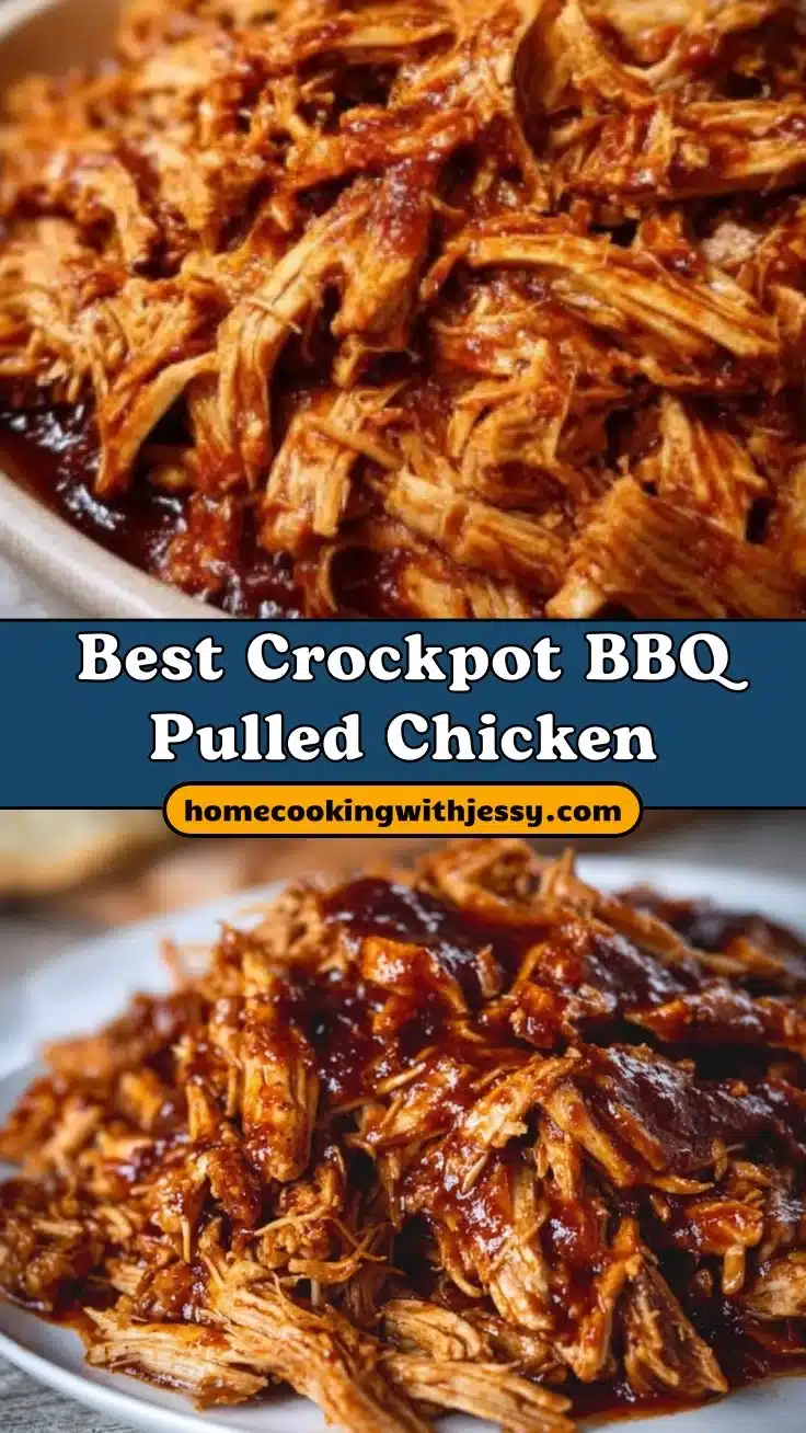 Best Crockpot BBQ Pulled Chicken
