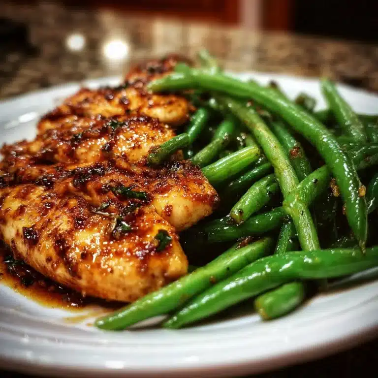 Chicken Breast and Green Beans