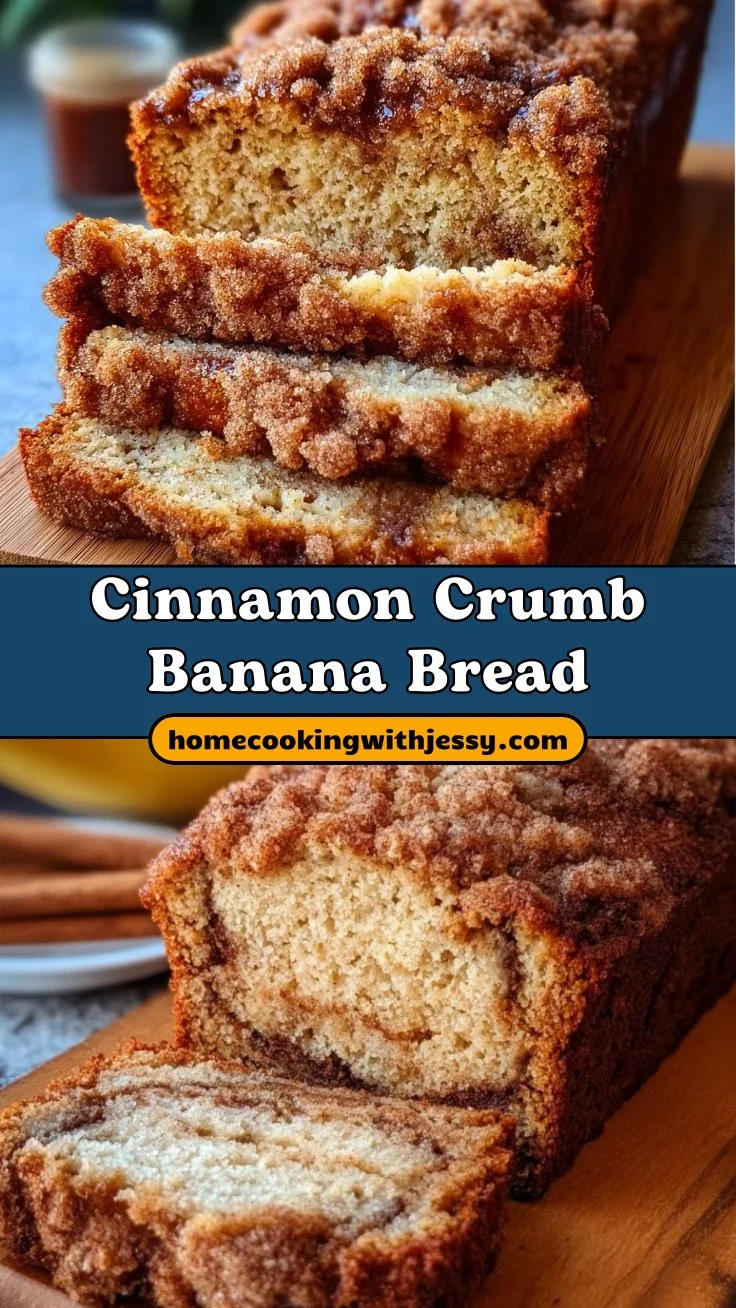 Cinnamon Crumb Banana Bread: A Cozy Twist on Comfort Food