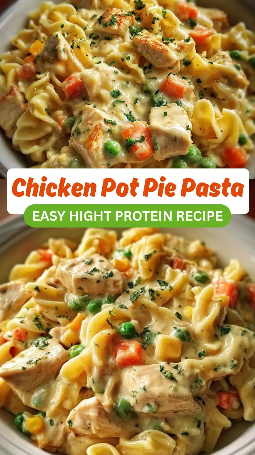 Classic Chicken Pot Pie Pasta