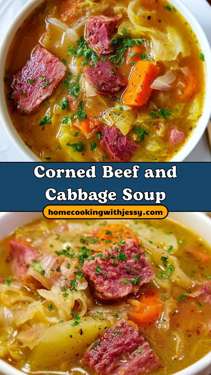 Corned Beef and Cabbage Soup