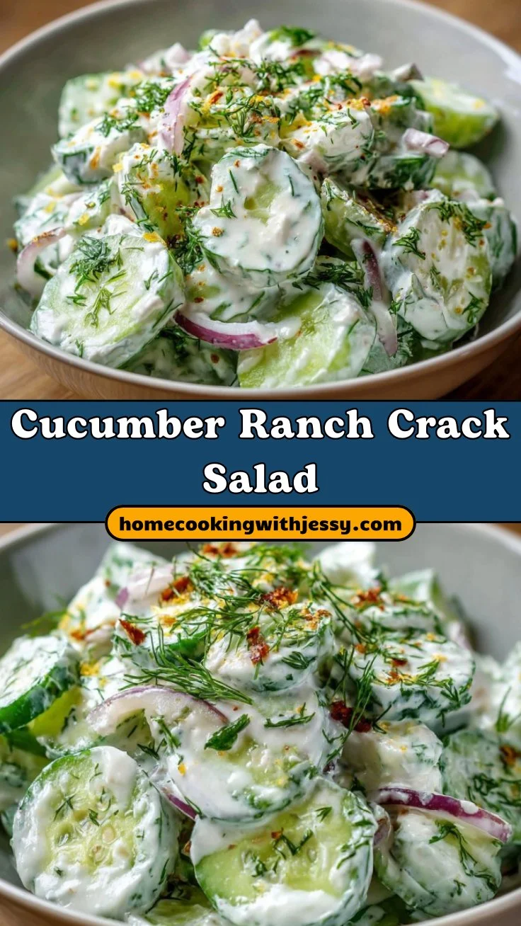 Cucumber Ranch Crack Salad