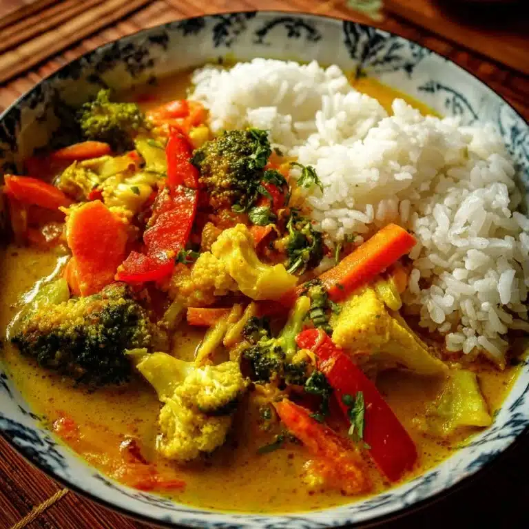 Curry with Rice and Vegetables: An Incredibly Essential Recipe for 5 People