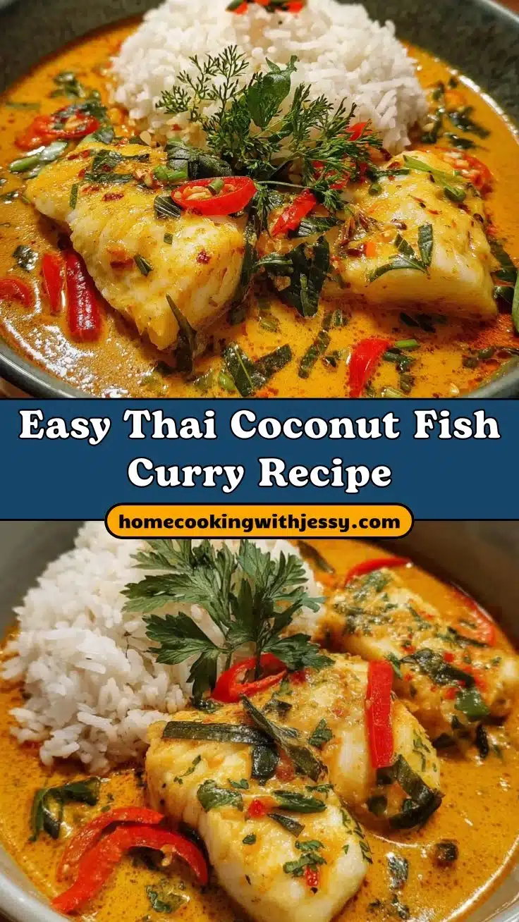 Easy Thai Coconut Fish Curry Recipe That Bursts With Flavor
