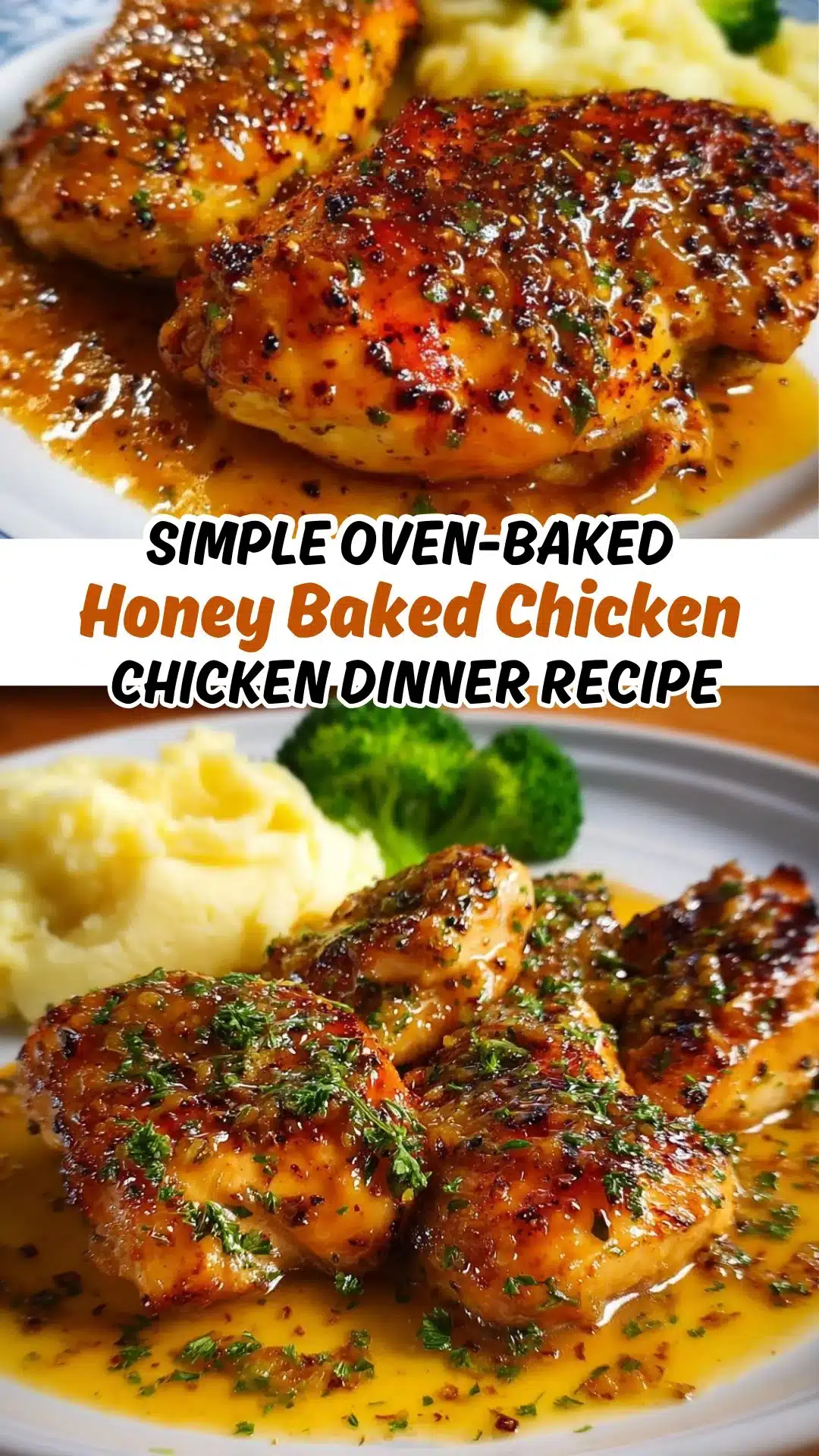 Honey Dijon Baked Chicken