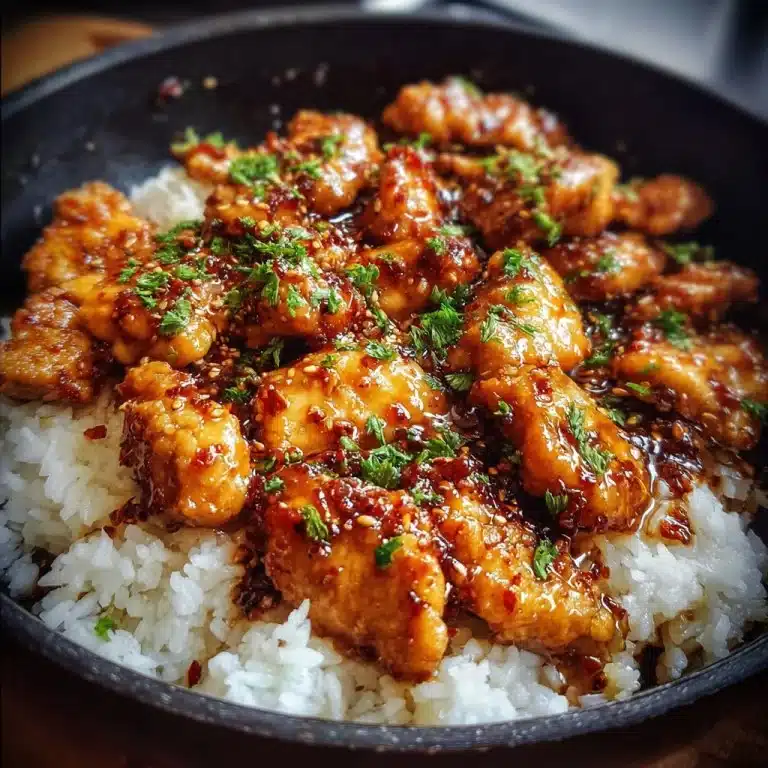 Honey Garlic Chicken