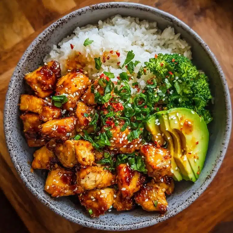 Hot Honey Chicken Bowls: A Simple, Healthy Weeknight Win