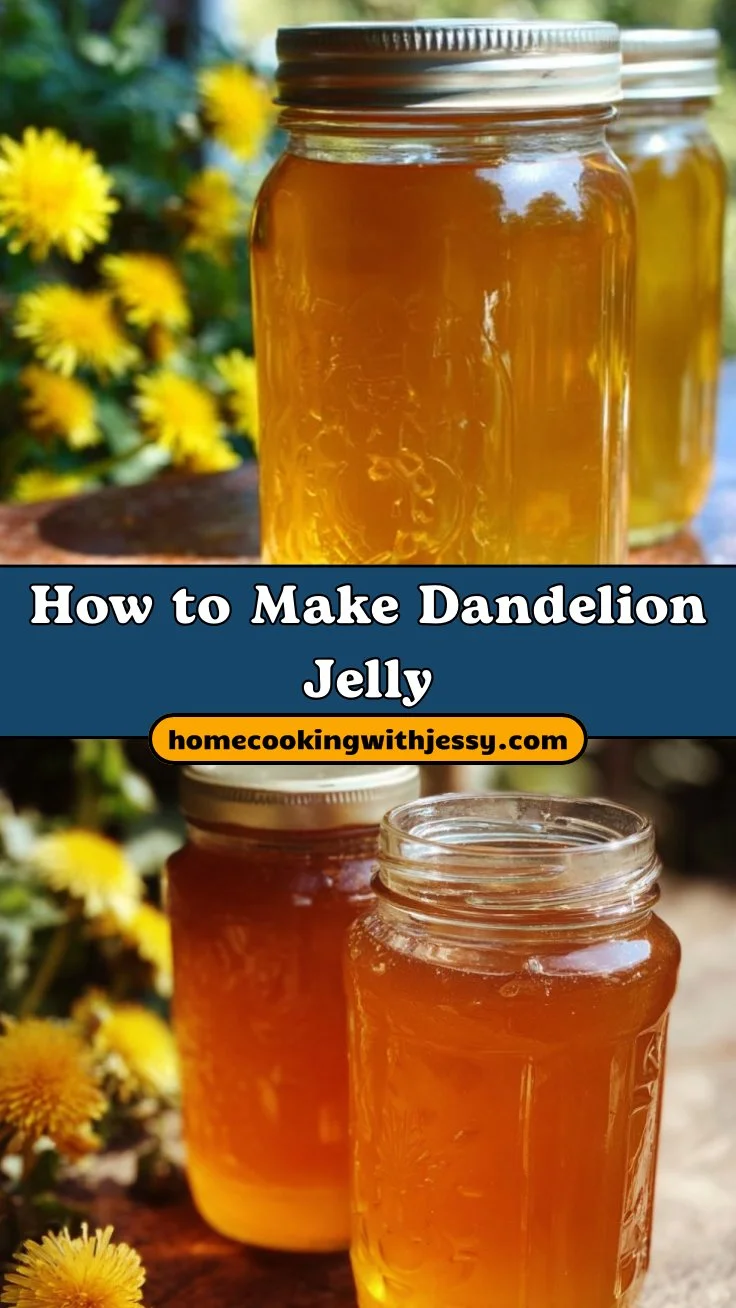 How to Make Dandelion Jelly