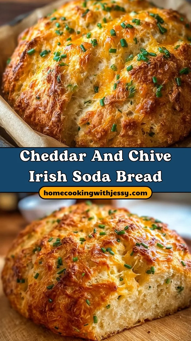 Irresistible Cheddar And Chive Irish Soda Bread: The Ultimate Savory Twist