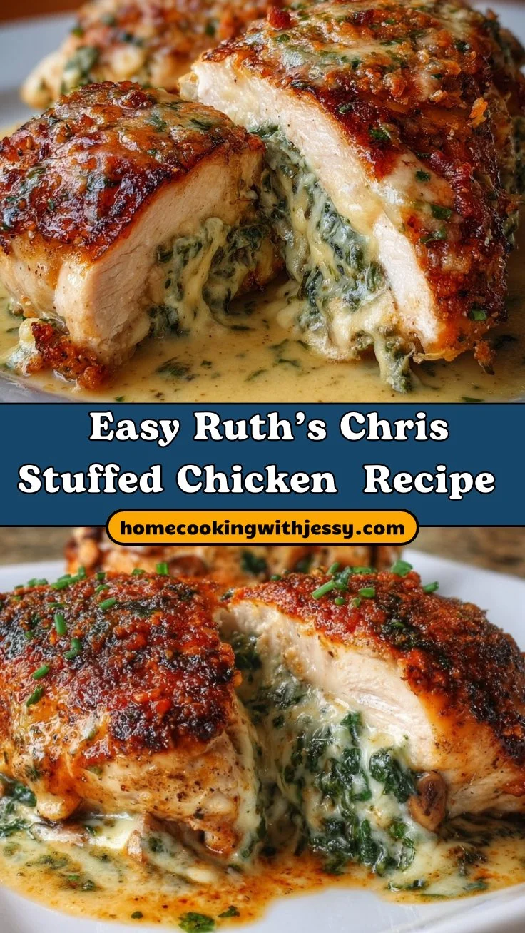 Irresistible Ruth’s Chris Stuffed Chicken Copycat Recipe Revealed! 2 Irresistible Ruth’s Chris Stuffed Chicken Copycat Recipe Revealed!