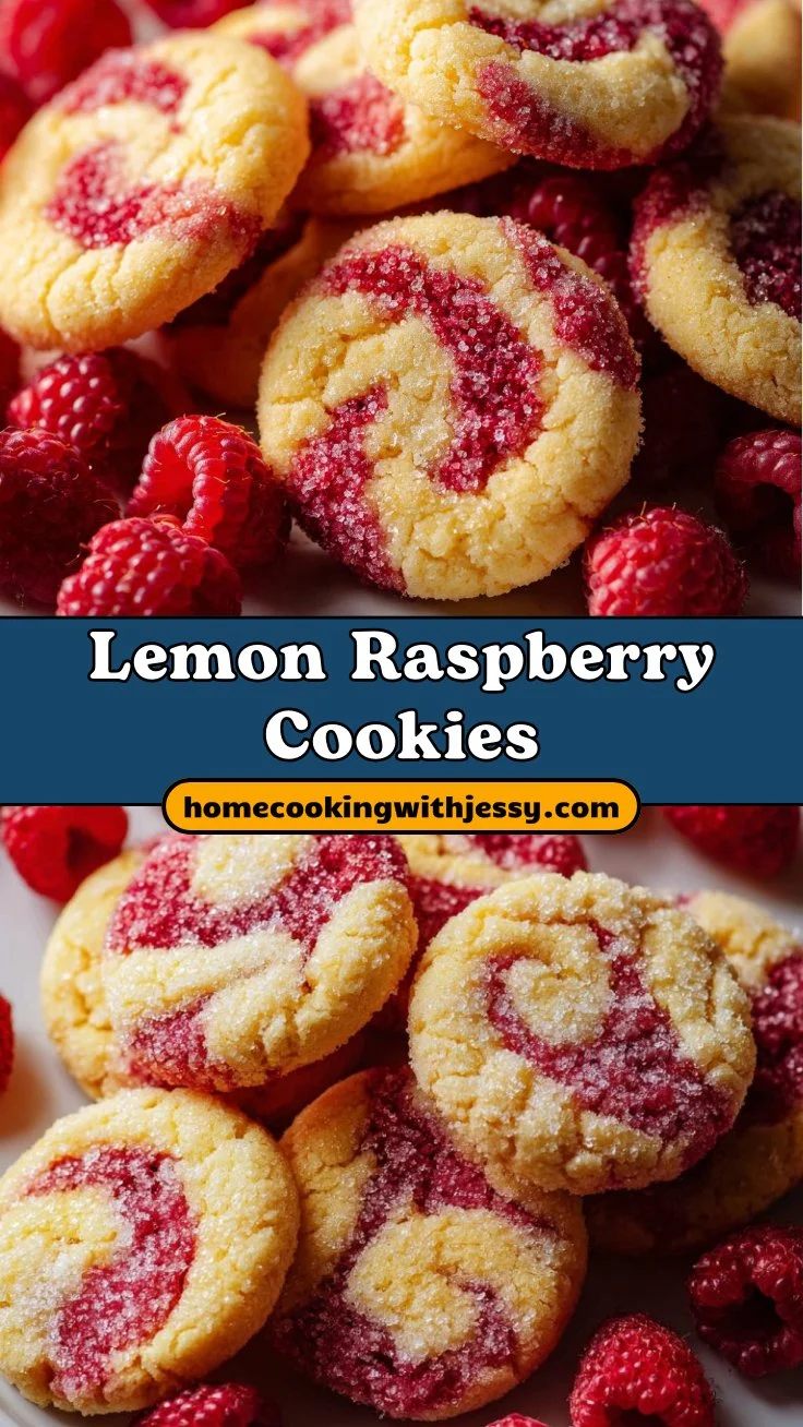 Lemon Raspberry Cookies