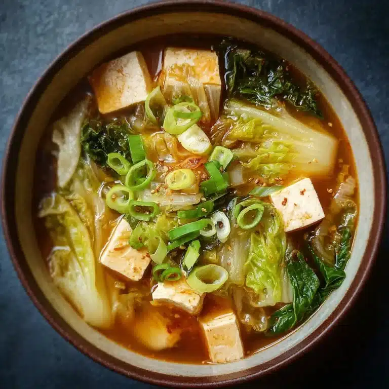 Napa Cabbage Tofu Soup: A Cozy Comfort in Every Sip 2 Napa Cabbage Tofu Soup: A Cozy Comfort in Every Sip
