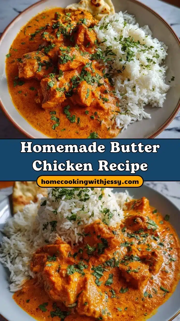 Quick & Easy Homemade Butter Chicken Recipe
