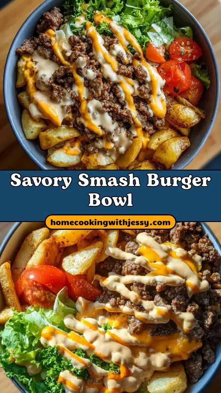 Savory Smash Burger Bowl