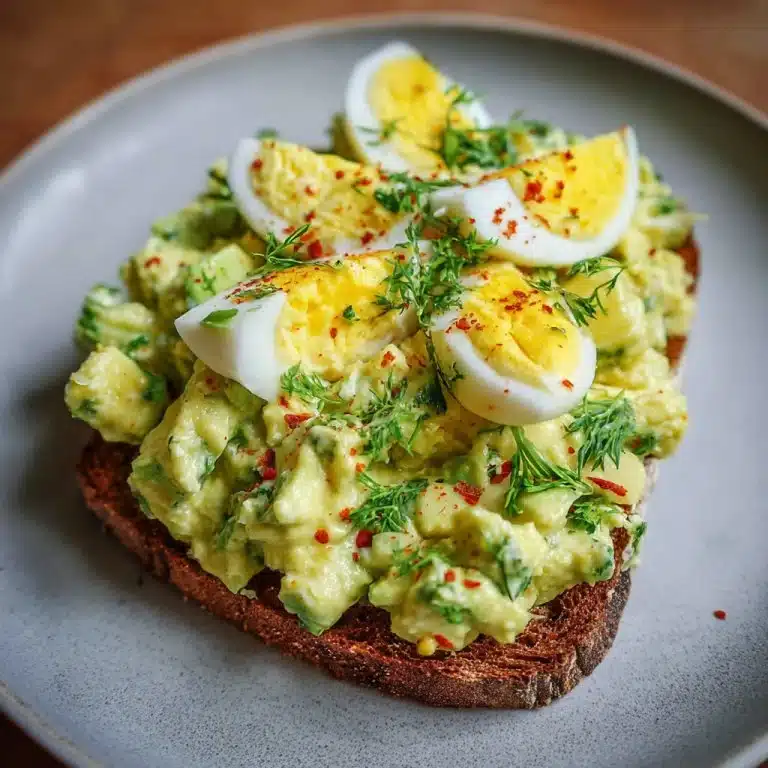 Simple & Zesty Mediterranean Avocado Egg Salad 2 Simple & Zesty Mediterranean Avocado Egg Salad