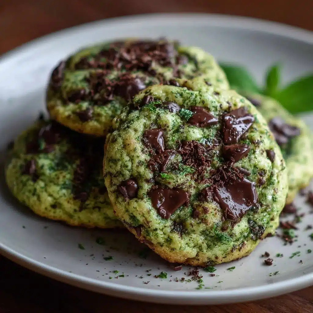 St. Patrick’s Day Mint Chocolate Chip Cookies
