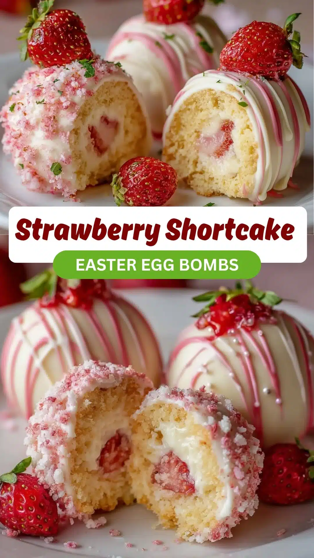 Strawberry Shortcake Easter Egg Bombs