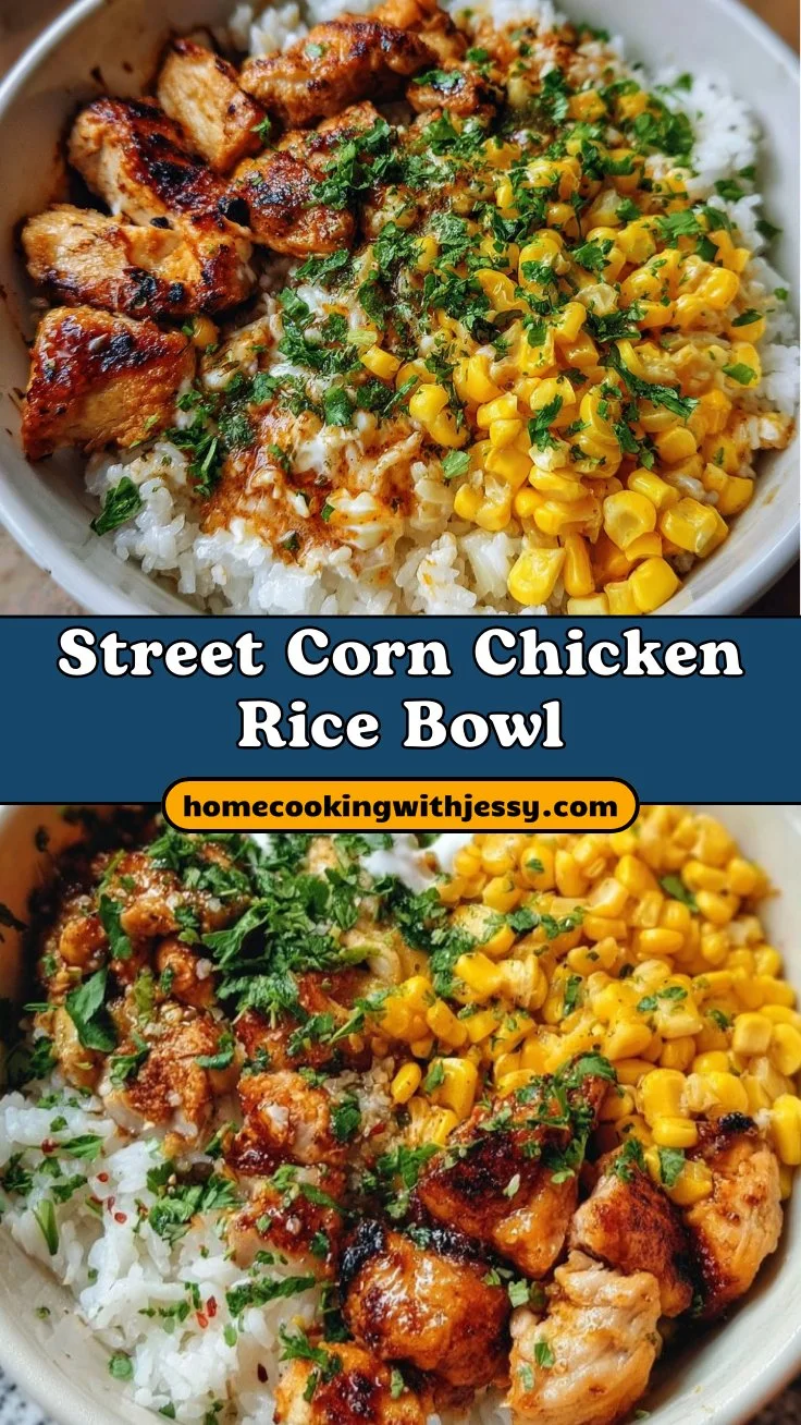 Street Corn Chicken Rice Bowl 2 Street Corn Chicken Rice Bowl