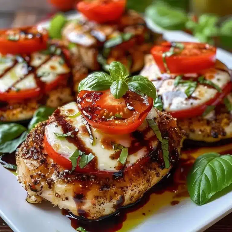 Baked Caprese Chicken Recipe: Quick, Healthy & Delicious!