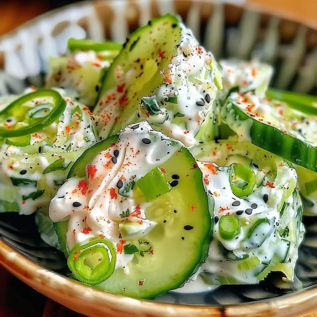 California Roll Cucumber Salad with fresh ingredients and vibrant colors