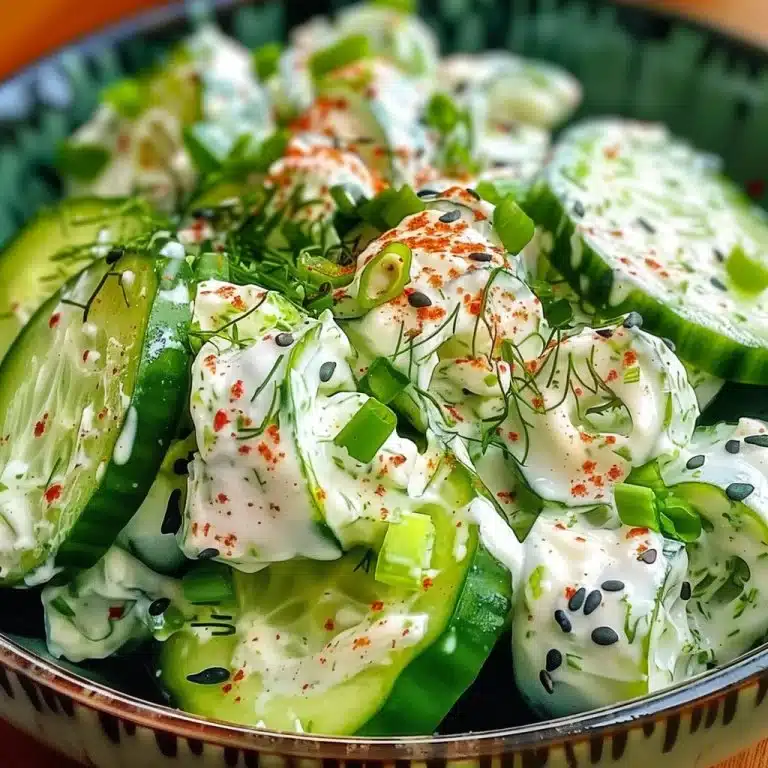 California Roll Cucumber Salad: Refreshing, No-Cook Delight