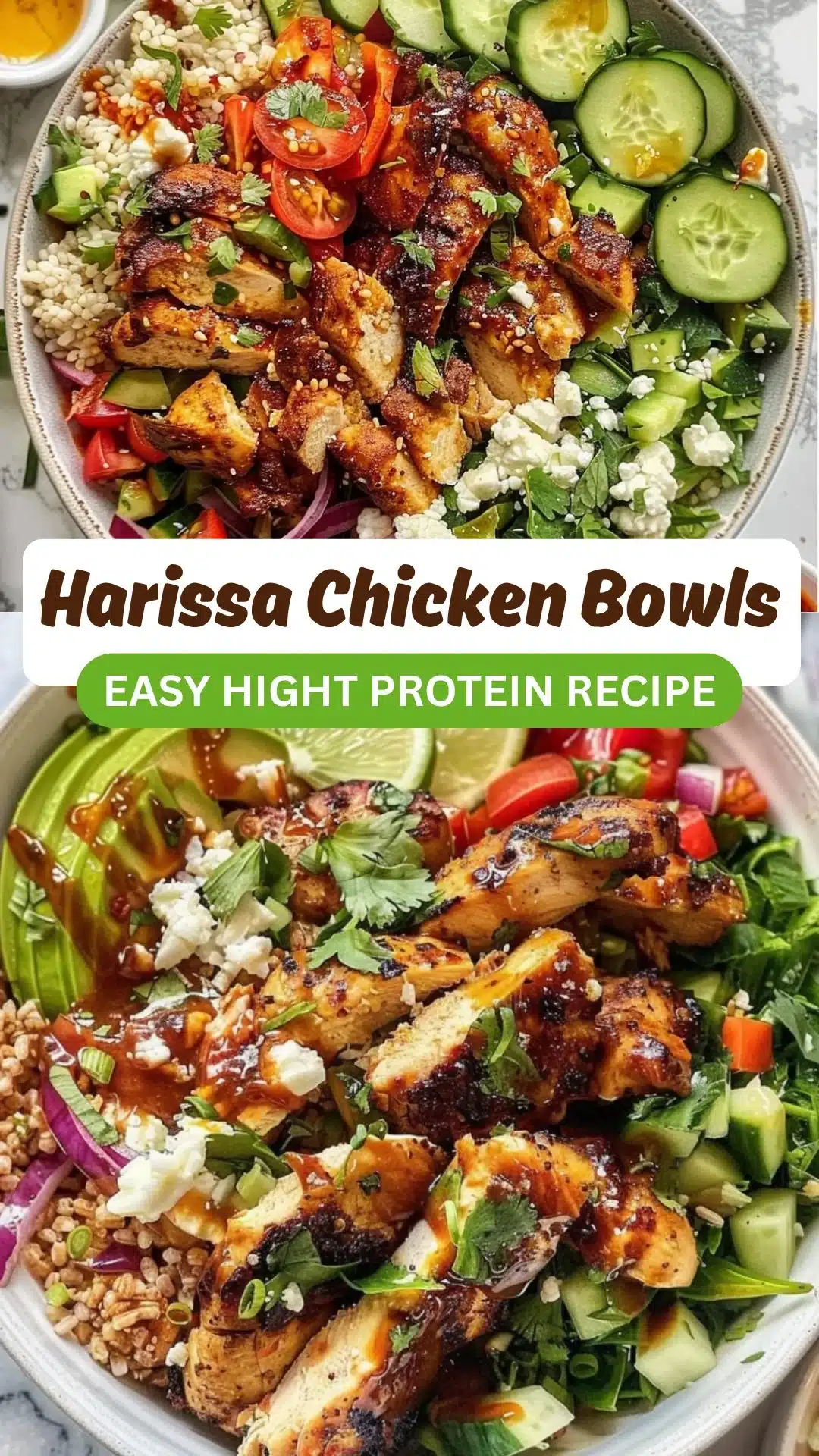 Cava Honey Harissa Chicken Bowls