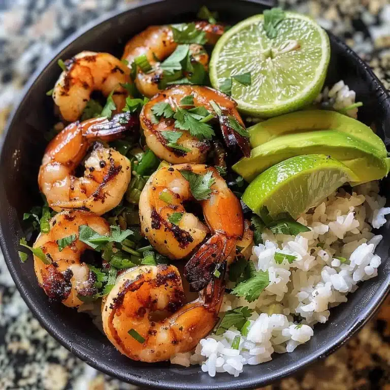 Cilantro Lime Shrimp Bowl