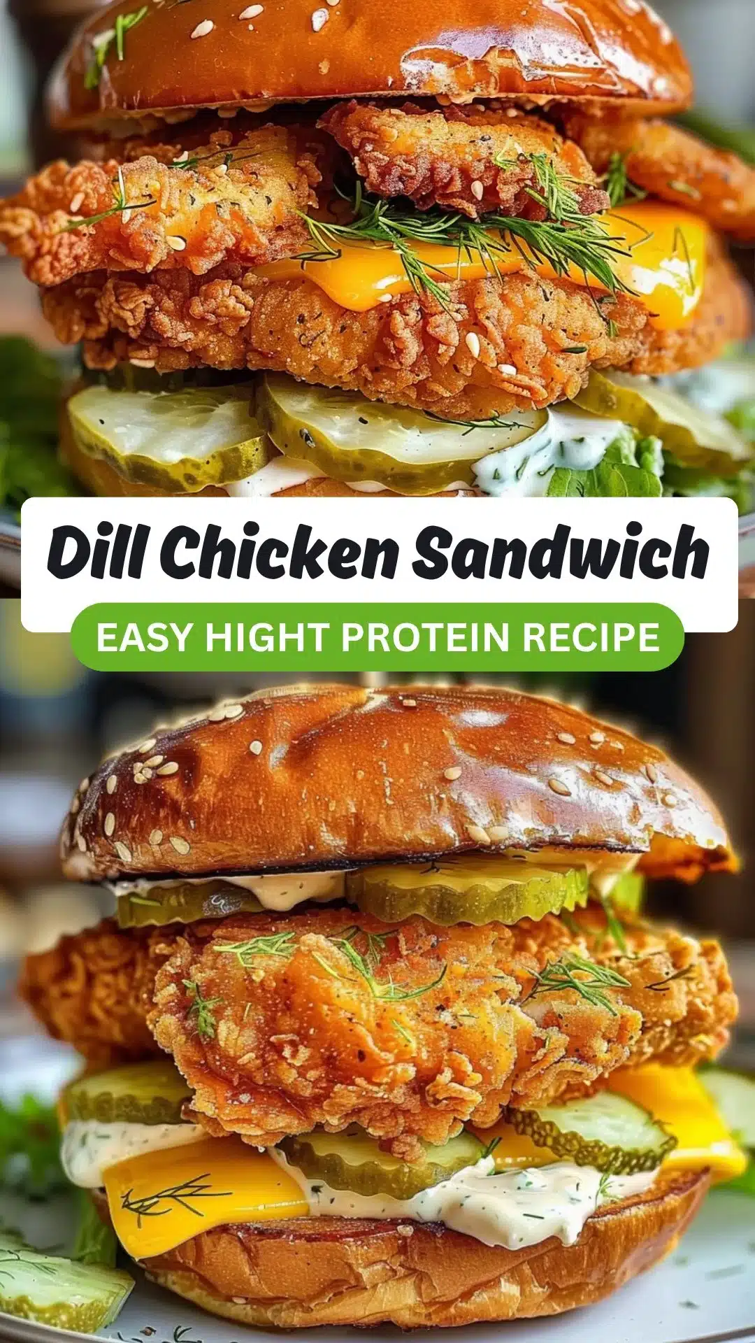 Crispy Dill Chicken Sandwich