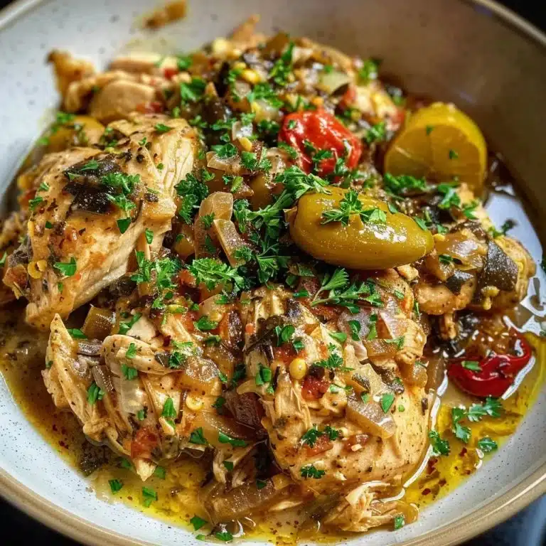 Easy Slow Cooker Greek Chicken
