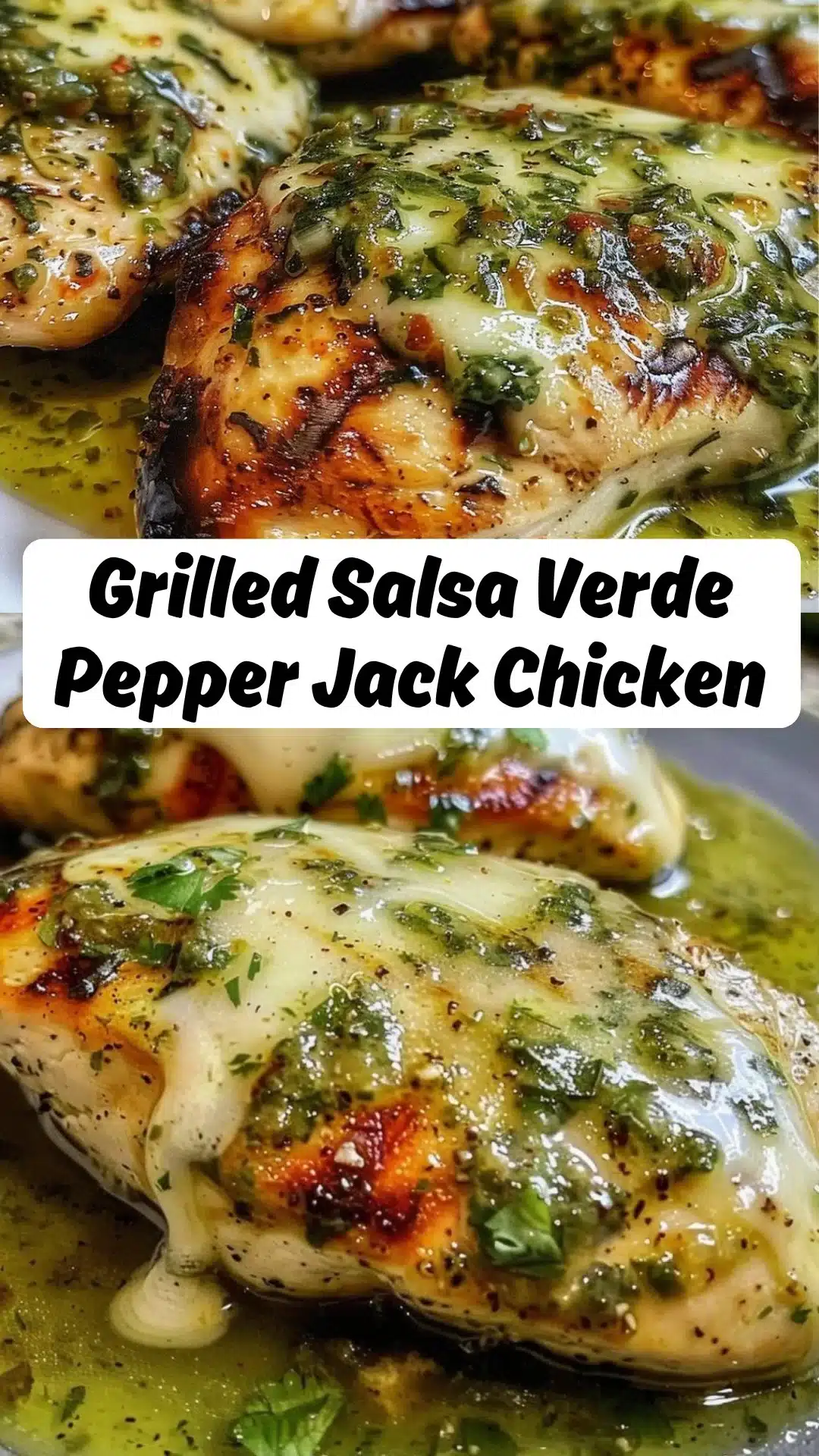 Grilled Salsa Verde Pepper Jack Chicken 2 Grilled Salsa Verde Pepper Jack Chicken