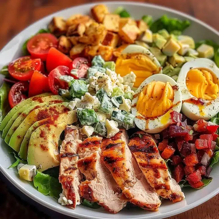 High Protein Chick Fil A Cobb Salad - FlirtyFood 2 High Protein Chick Fil A Cobb Salad - FlirtyFood