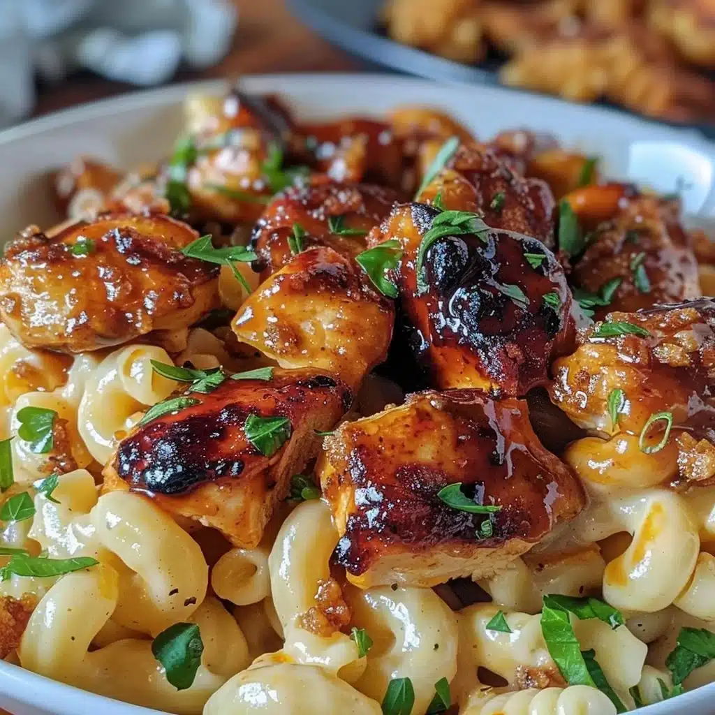 Honey Pepper Chicken Recipe Easy Sweet Spicy Dinner with Creamy Mac and Cheese