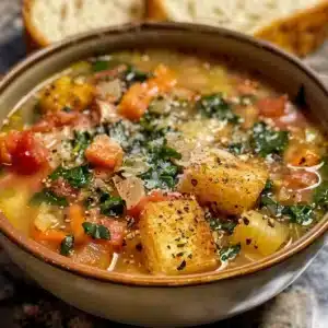 Italian Penicillin Soup - Ultimate Comfort Food Heal 3 Bowls of Italian Penicillin Soup, featuring fresh ingredients and herbs for comfort.