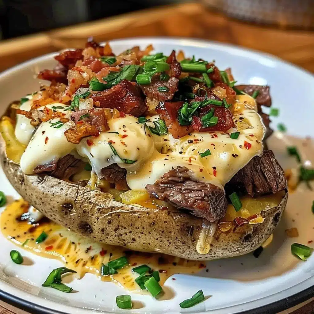 Loaded Steak Potato