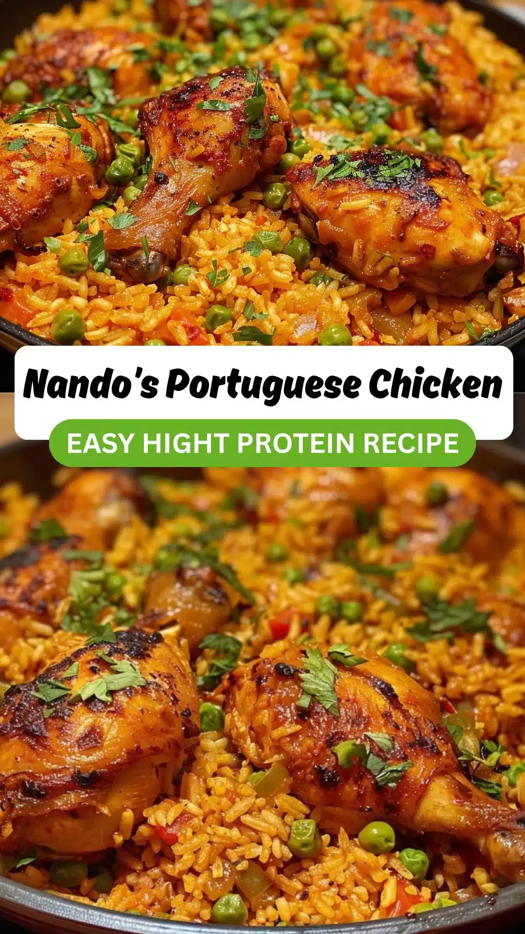 Nando’s Portuguese Chicken and Spicy Rice – One Pot Recipe