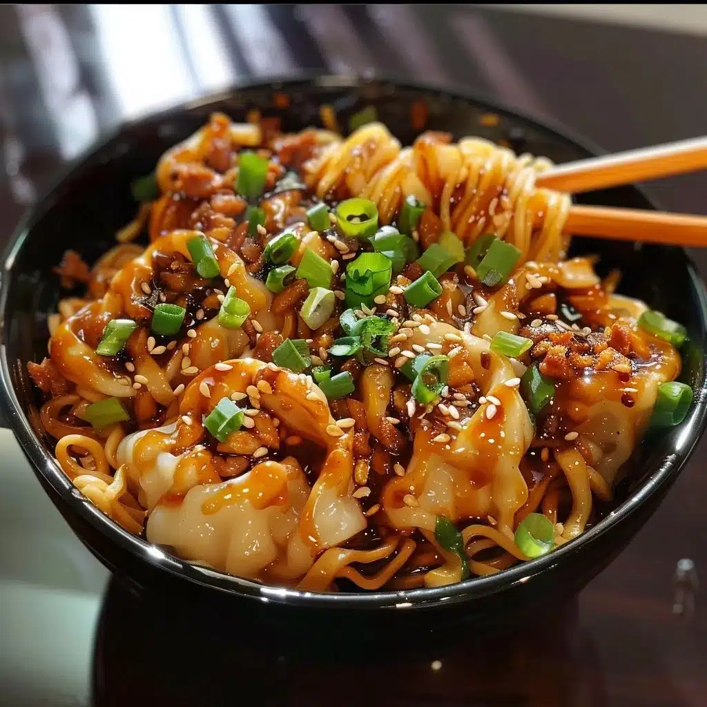 Potsticker Noodle Bowl Recipe