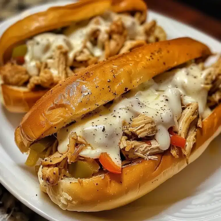 Slow Cooker Chicken Philly Sandwiches: A Simple, Flavorful Delight