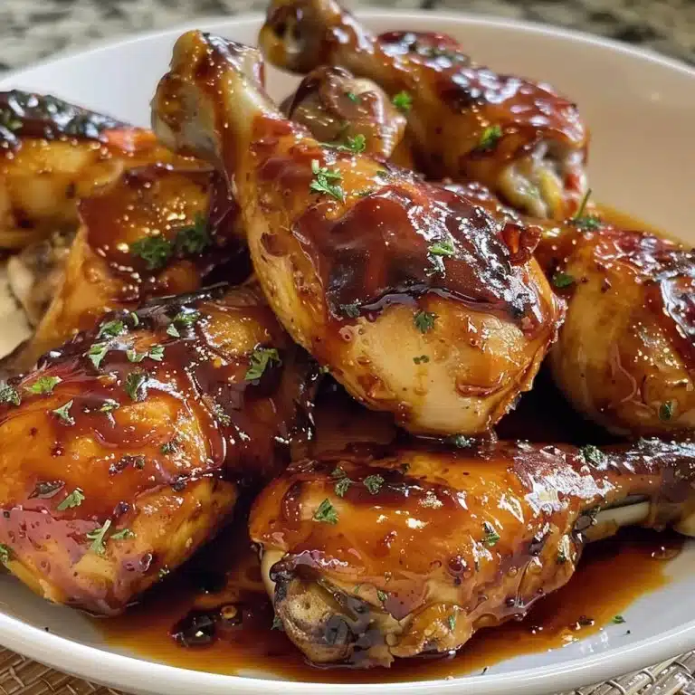 Slow Cooker Honey BBQ Chicken Drumsticks 2 Slow Cooker Honey BBQ Chicken Drumsticks