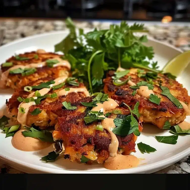 Spicy Salmon Cakes with Sriracha Aioli
