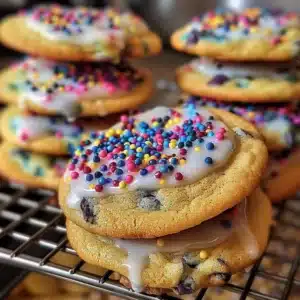 Bright and tangy summer cookies with vibrant colors and flavors
