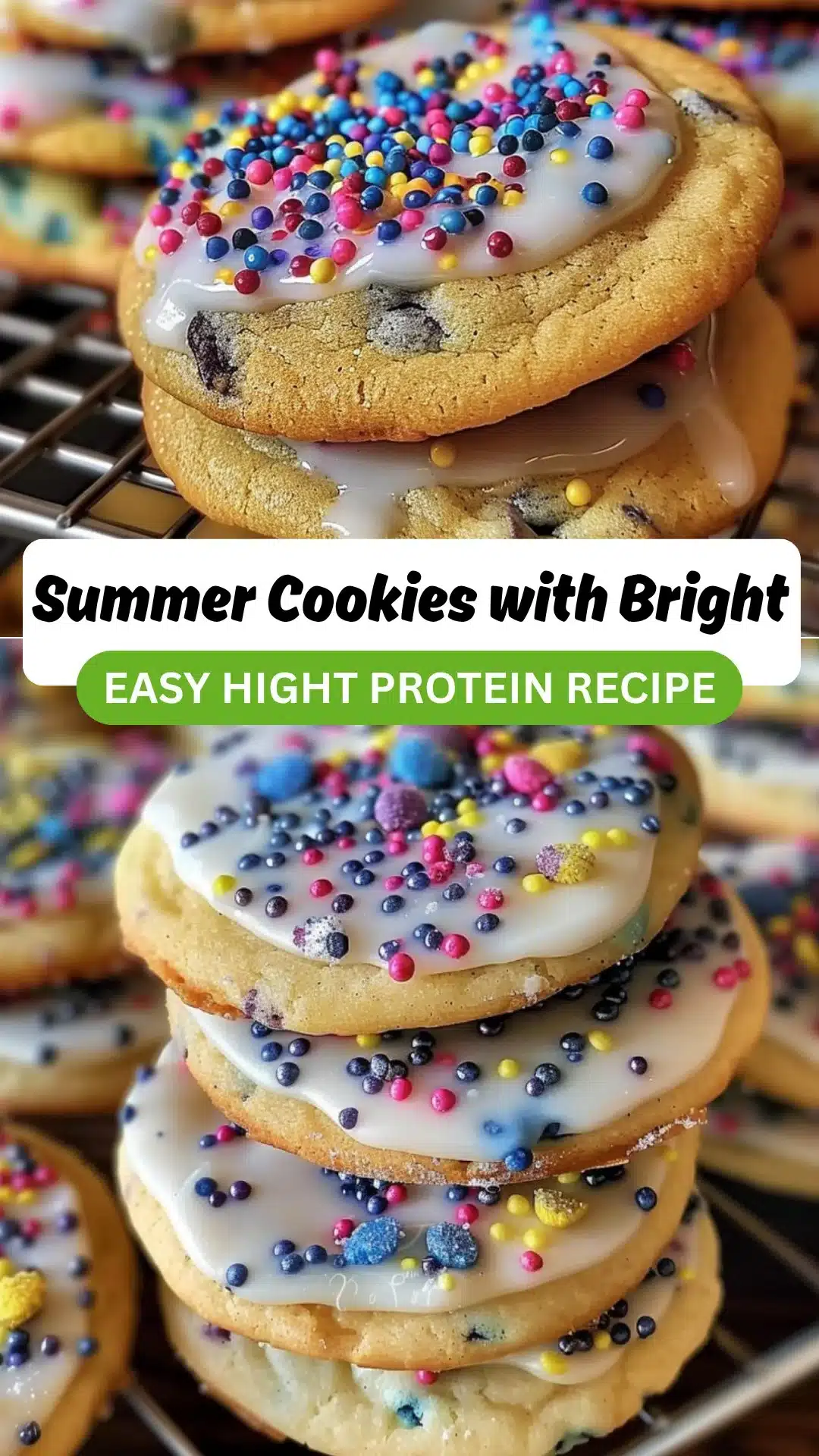 Bright and Tangy Summer Cookies