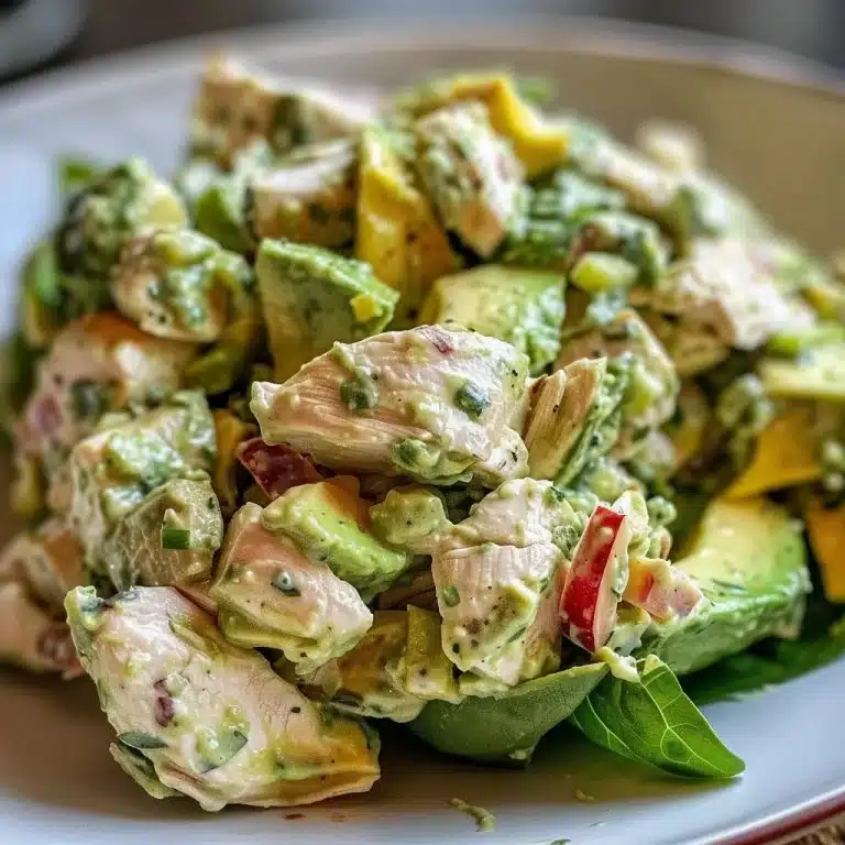 Ultimate Creamy Avocado Chicken Salad (No Mayo, High Protein) 2 Ultimate Creamy Avocado Chicken Salad (No Mayo, High Protein)