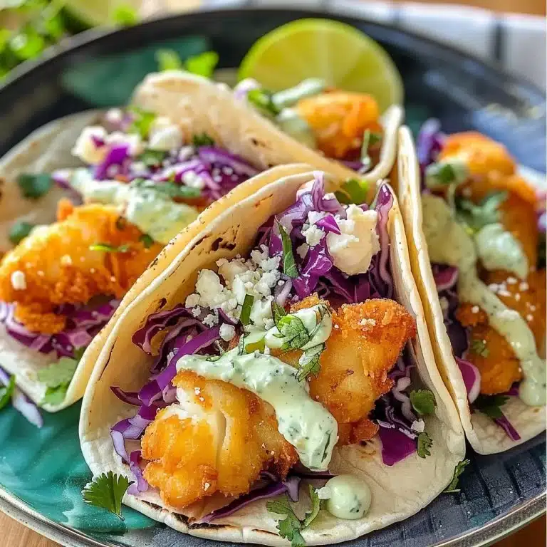 Crispy Baja Fish Tacos
